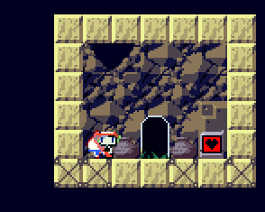 Cave Story save game in mimiga village gif.gif