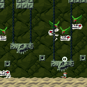 Cave Story - Sand Zone "Three-Monitor Wallpaper"