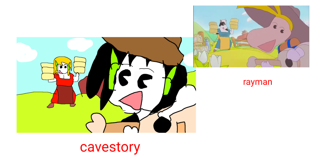 cavestory&rayman