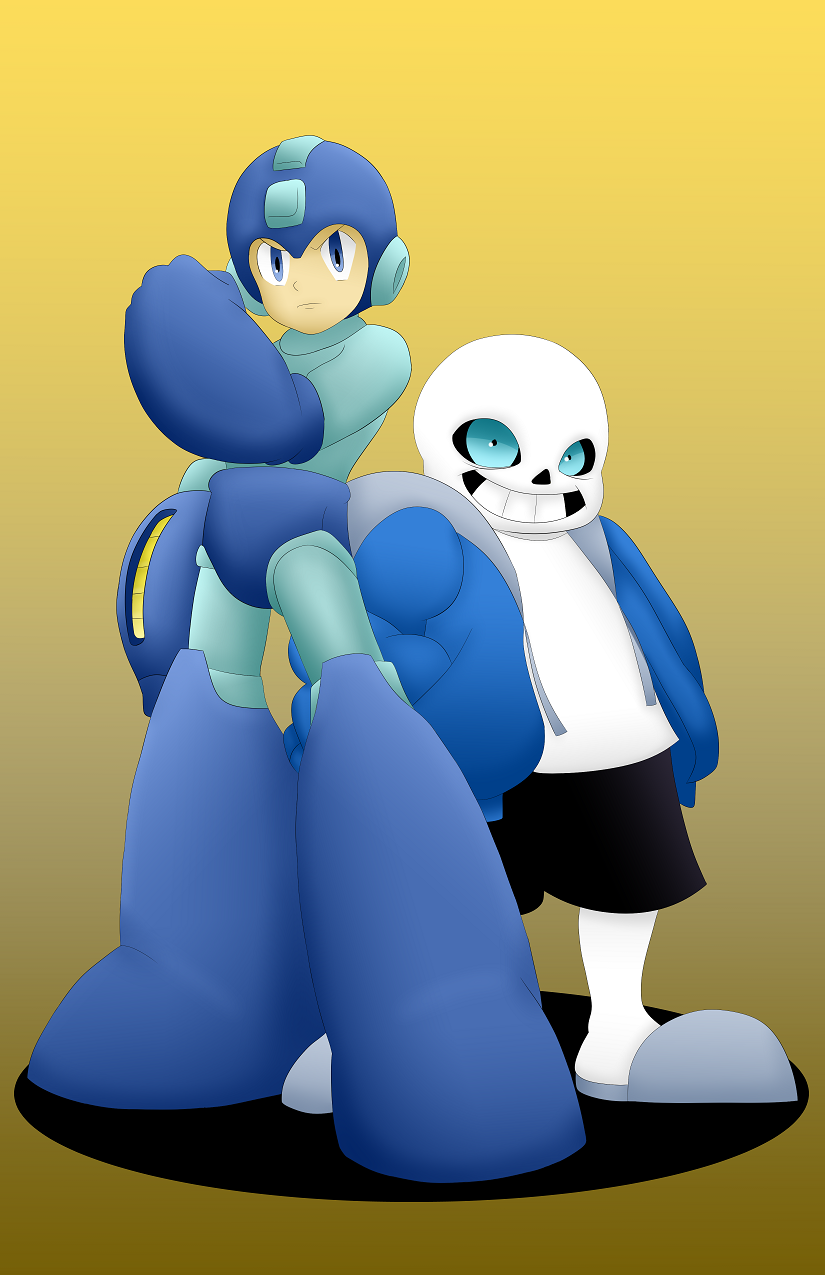 Mega Man & Sans Commission