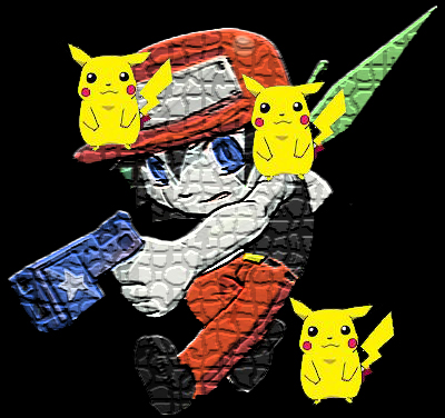 Mosaic Quote - With Pikachu