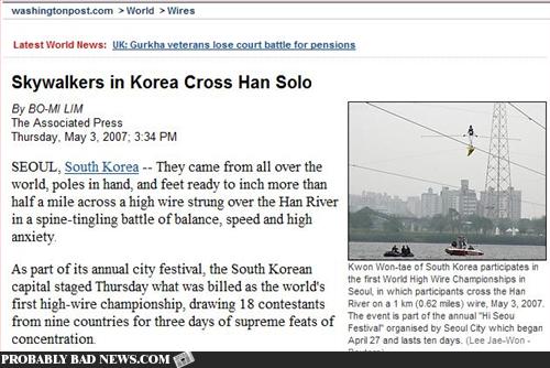 Never cross Han, look what happened to Greedo.