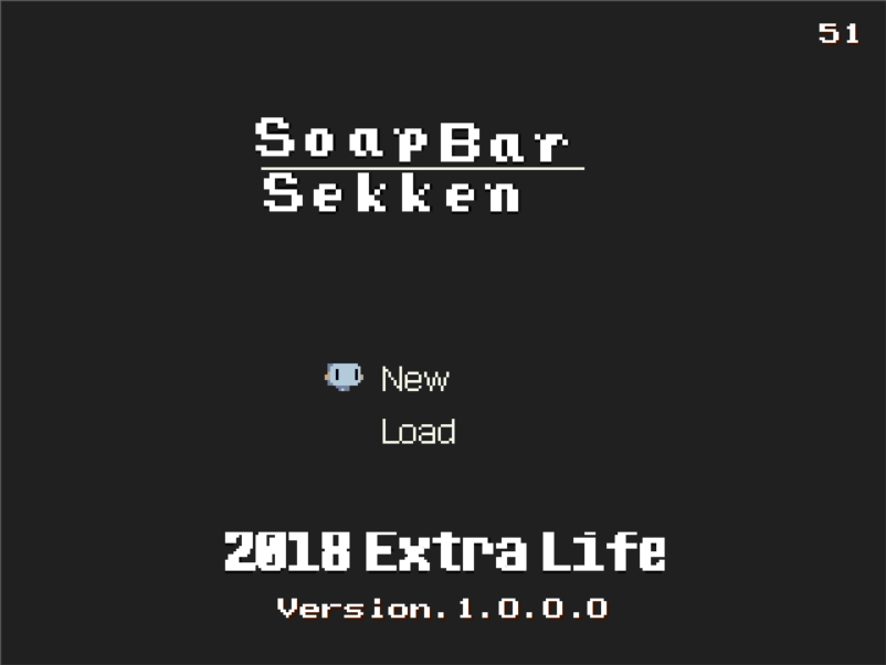 Soap Bar Story Title screen