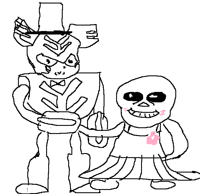 Tornado Man & Sans