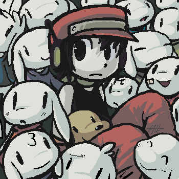 WTF by Super Latte

one of my favorite cave story fanarts.  source of my avatar.